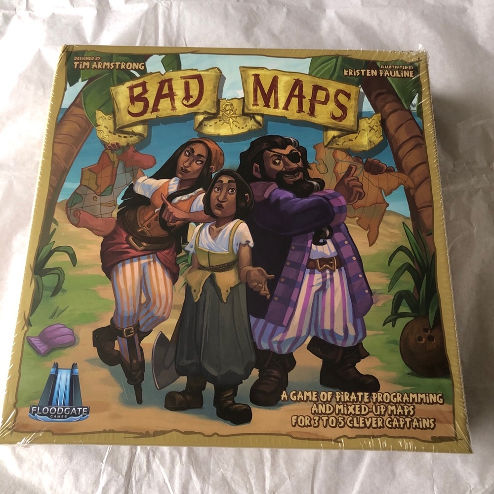 Bad Maps board game
